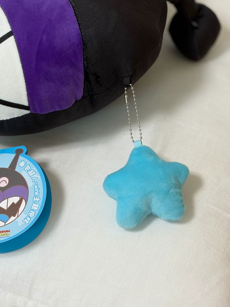 [새상품] 호빵맨 세균맨 봉제인형 쿠션 베개 (별고리/ 텍 포함) 대형 중형--3