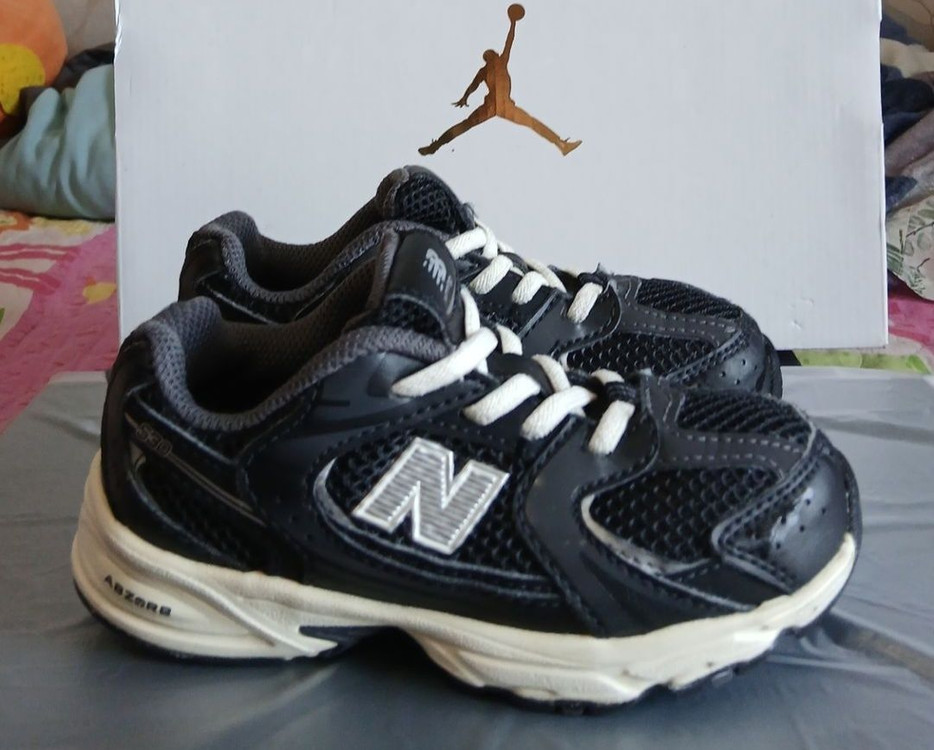 뉴발란스키즈 530 블랙160운동화 거의새거 24년11월--1