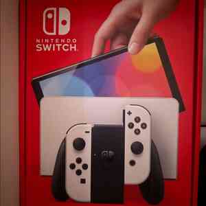 S+급) 닌텐도 스위치 OLED 화이트 풀박스 풀구성