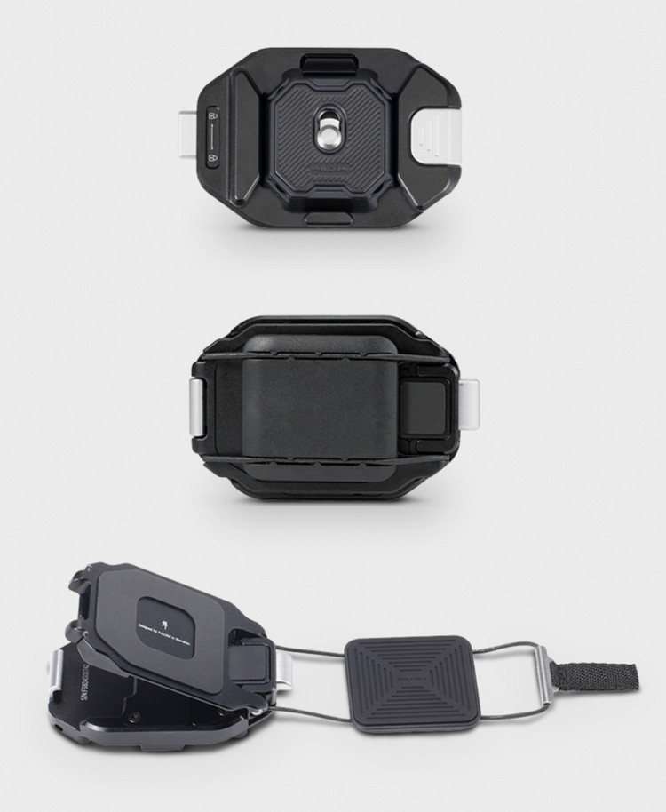 팔캠 백팩용 f38 퀵릴리즈 + 픽디자인 클러치 핸드 스트랩--3