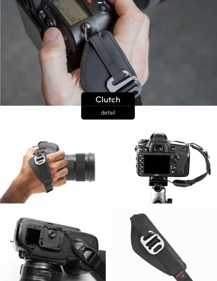 팔캠 백팩용 f38 퀵릴리즈 + 픽디자인 클러치 핸드 스트랩--6
