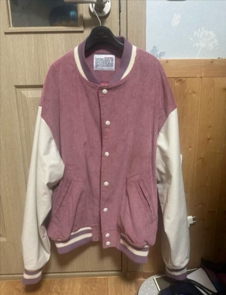 벌스데이수트 코듀로이 바시티 자켓 싸게판매--1