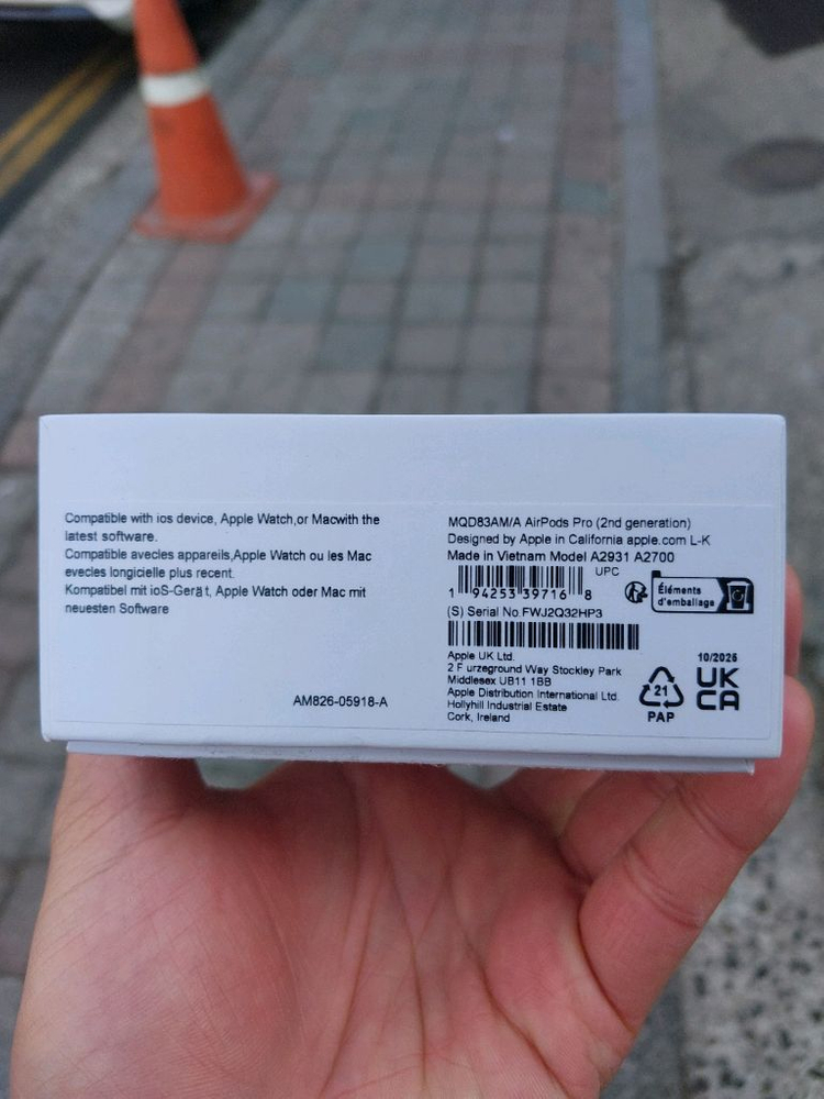 에어팟프로2 2025년형 c타입 급처 이미지