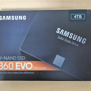 삼성 860 EVO 4TB SSD