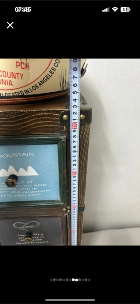 빈티지 수납장 서랍장--4