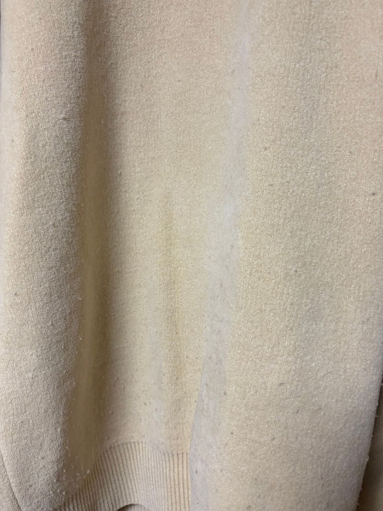 타임옴므 울 블렌드 부클 라운드넥 니트 탑 105사이즈 이미지