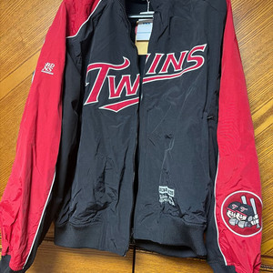 빠더너스 LG 트윈스 더그아웃 자켓 Ver.2 레드 XL사이즈
