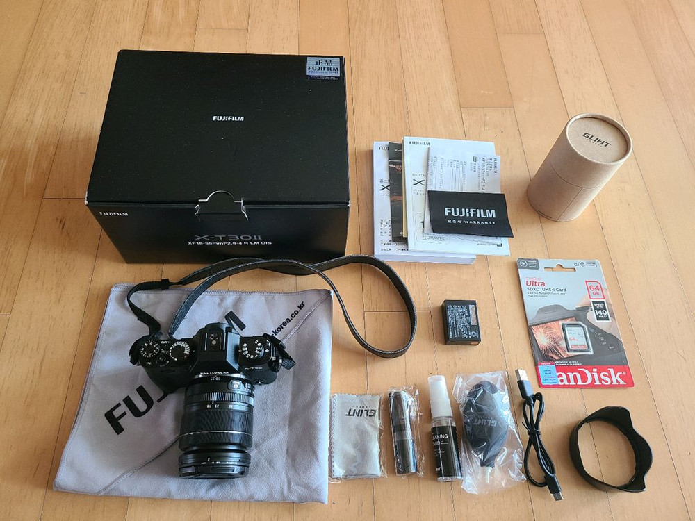 후지필름 X-T30 II 18-55mm (3,326컷, 박스 포함) xt30ii 직거래 네고--2