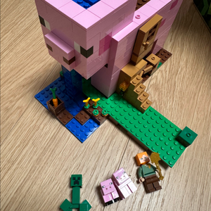 레고 마인크래프트 피그하우스