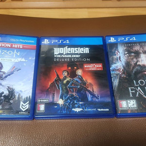 PS4 중고타이틀 4종 일괄