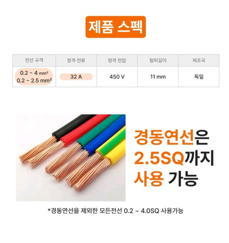 와고 전기자재 전선커넥터 전선연결 1곽(60개)--4