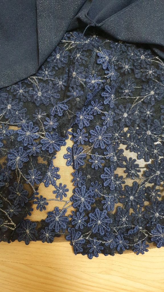 안나수이 시스루 망사 스커트(55 보라)--2