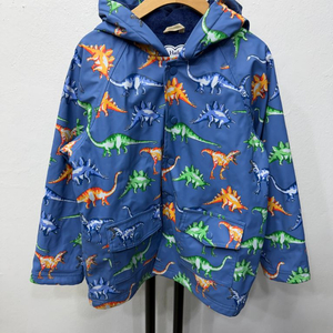 정품) Hatley 하틀리 키즈 공룡 레인 자켓 7Y