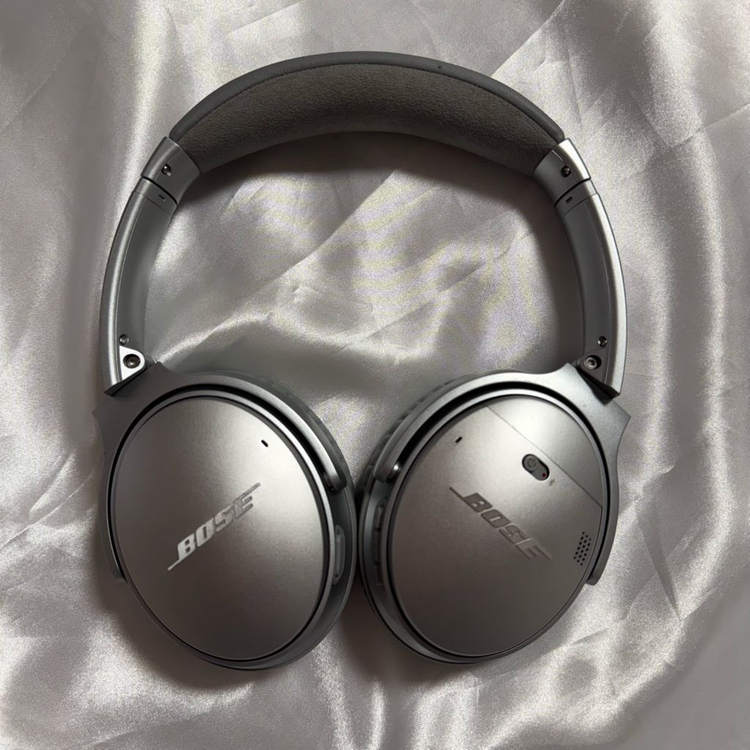 BOSE QC35 II 헤드셋 실버 헤드폰 회색 그레이 보스--1