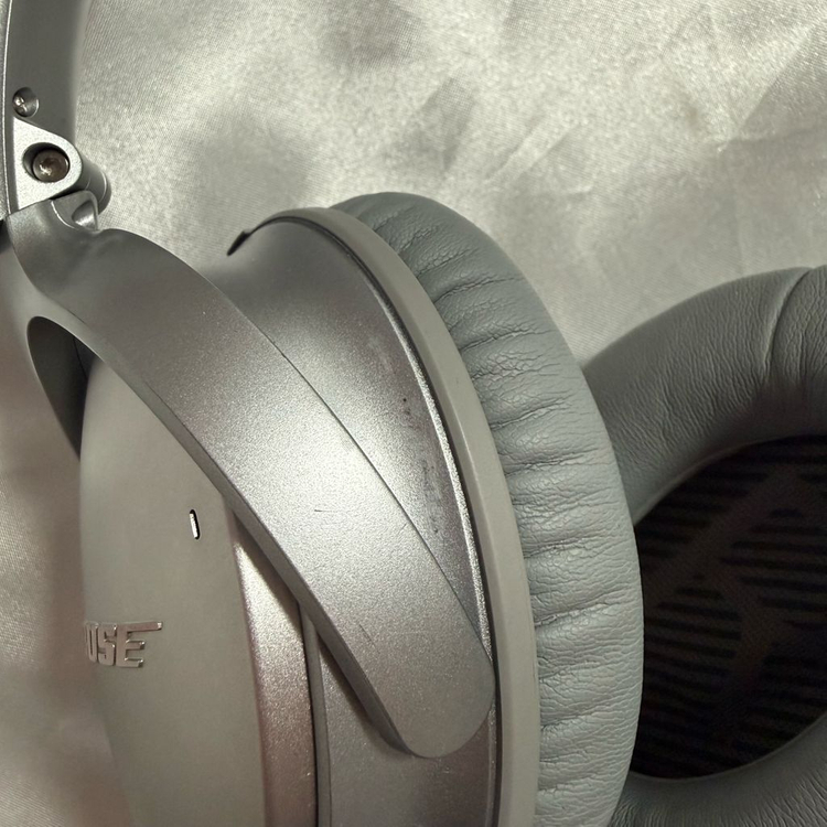 BOSE QC35 II 헤드셋 실버 헤드폰 회색 그레이 보스--4