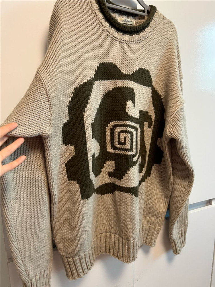 빈티지 오버핏 니트--1