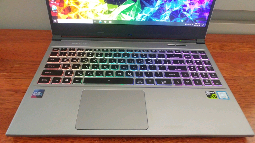 한성TFG255X i7 슬림 게이밍 노트북/GTX1650 이미지