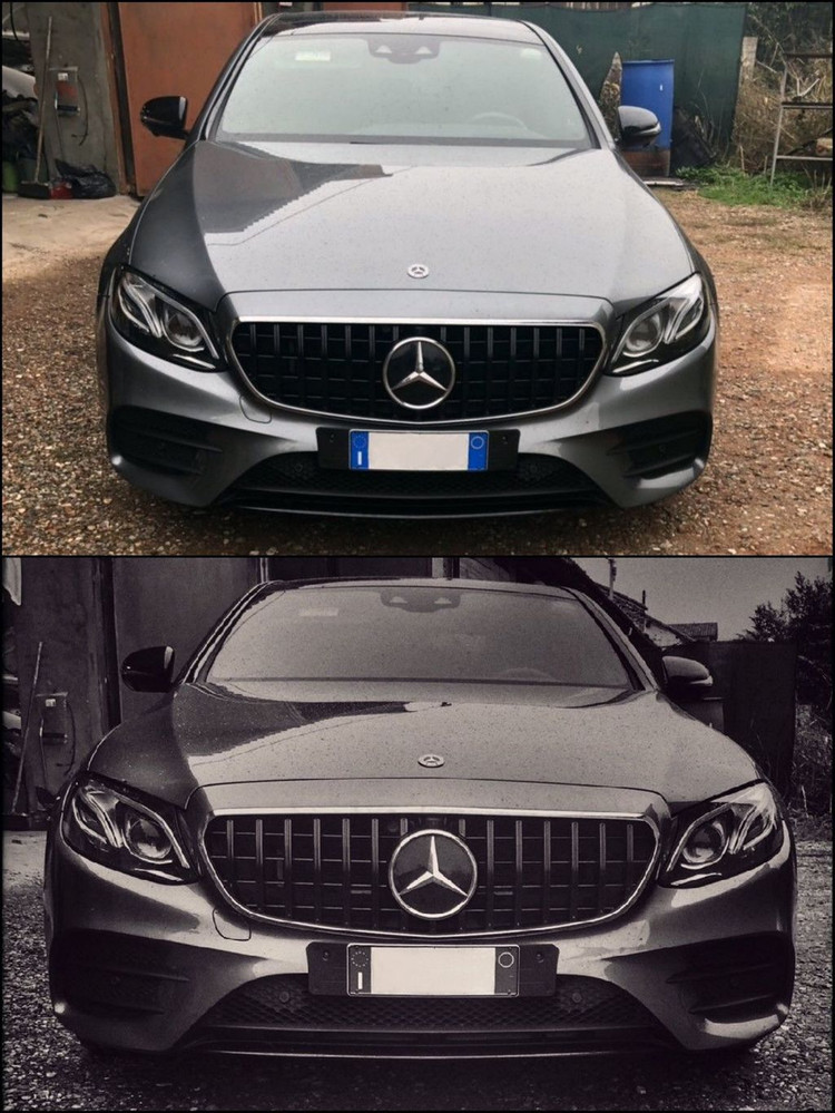 벤츠E클래스 W213 GTR amg 파나메리카나세로그릴--5