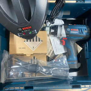 보쉬 GSR36VE-2-LI 36V 충전 드릴 세트 미사용 이미지