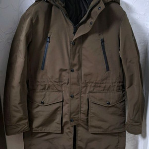 코오롱 지오투 2in1 후드 코트 95 패딩코트 초A급