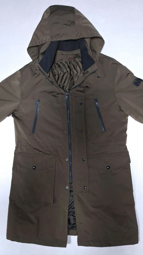 코오롱 지오투 2in1 후드 코트 95 패딩코트 초A급--3