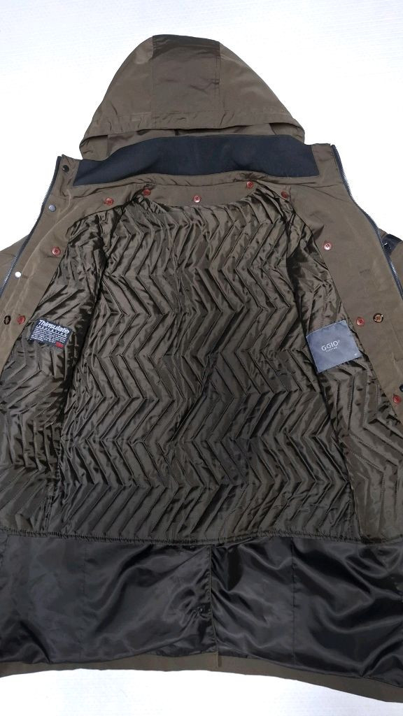 코오롱 지오투 2in1 후드 코트 95 패딩코트 초A급--4