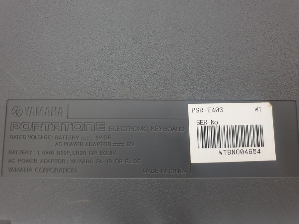 [야마하] PSR-E403 61건반 키보드 (스탠드 포함)--1