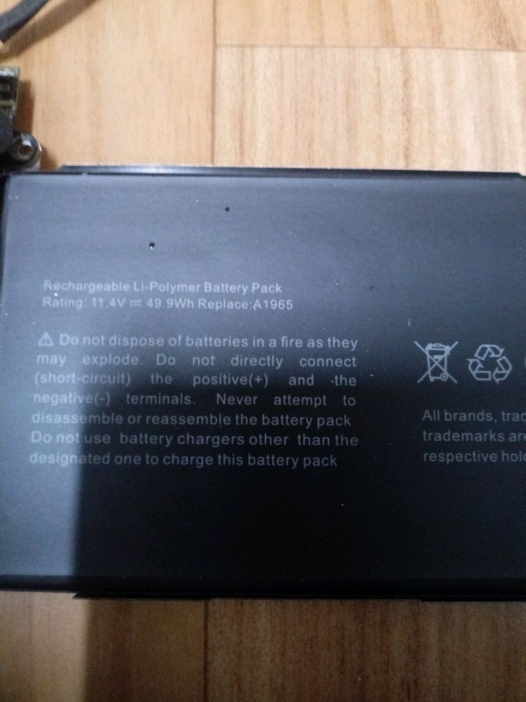 애플 맥북 에어 13인치 노트북 배터리 A1965--1