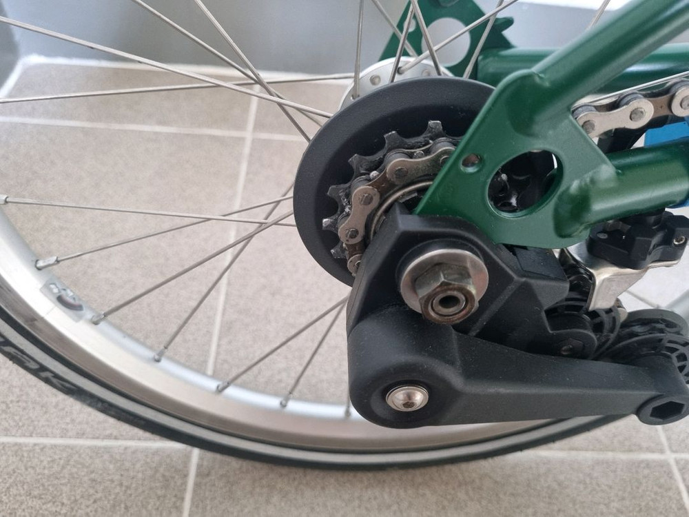 브롬톤 레이싱그린 미니벨로 자전거 팝니다--3