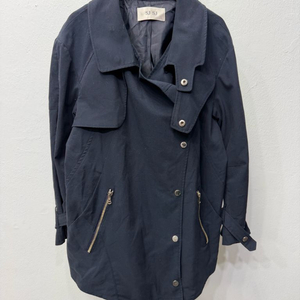 정품) SJ SJ 한섬 블랙 트렌치 자켓 82