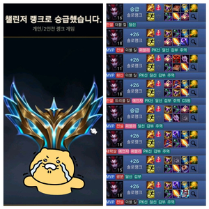 롤 개인 대리 맡김 듀오 승리 상담 문의 이미지