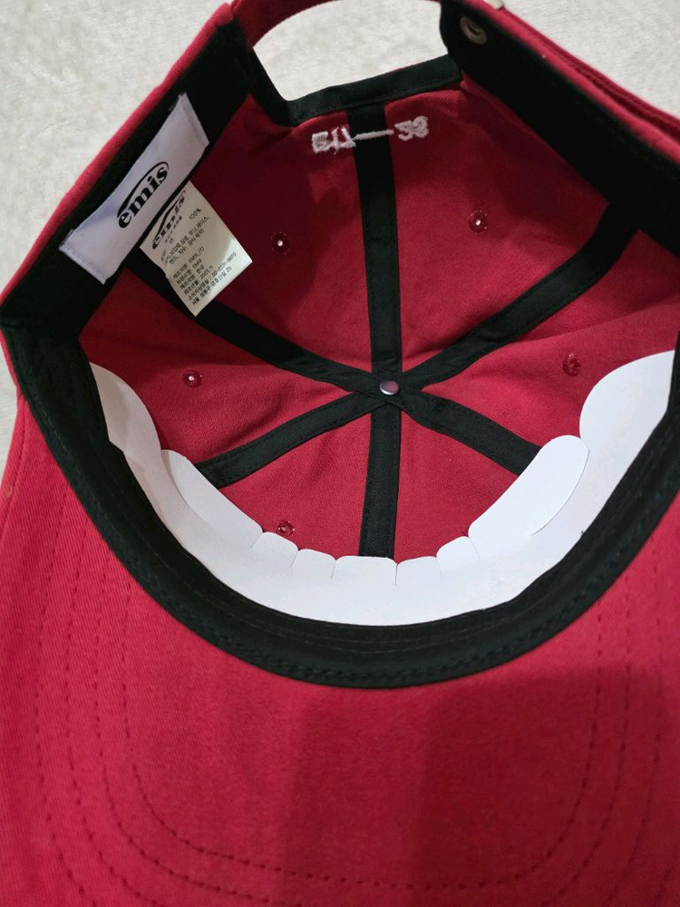 이미스 모자 레드--1