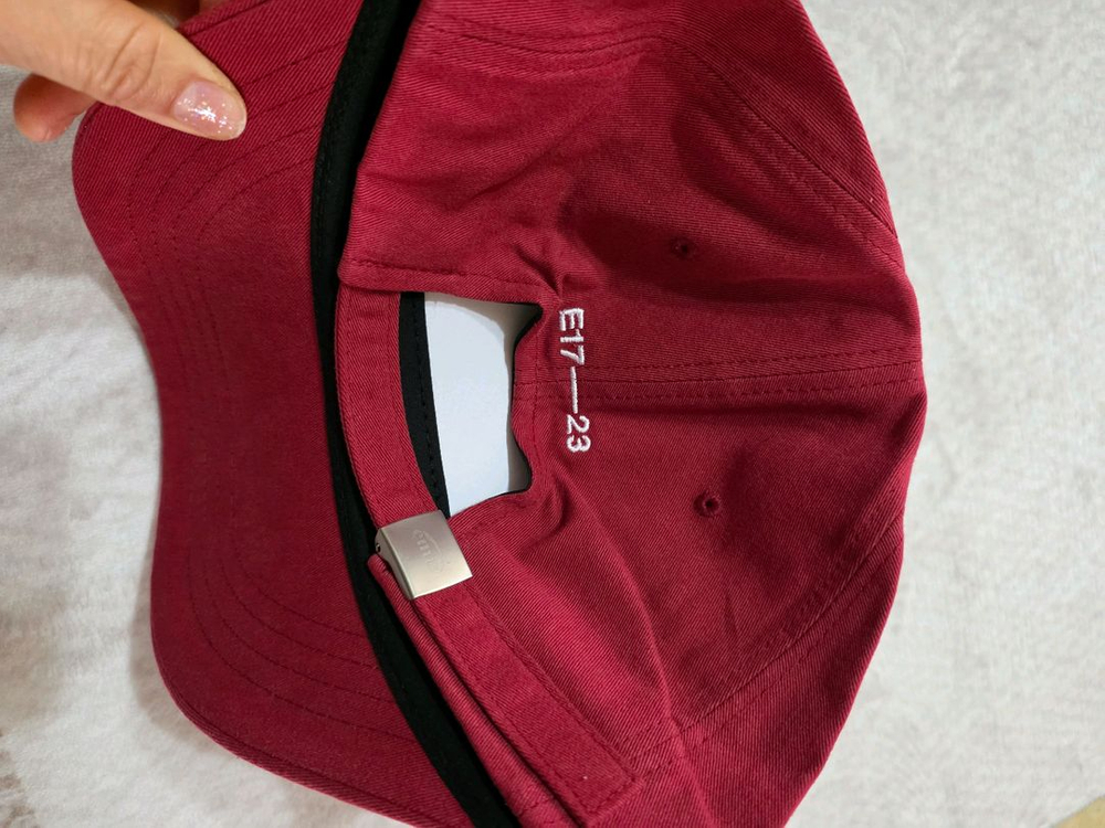 이미스 모자 레드--3