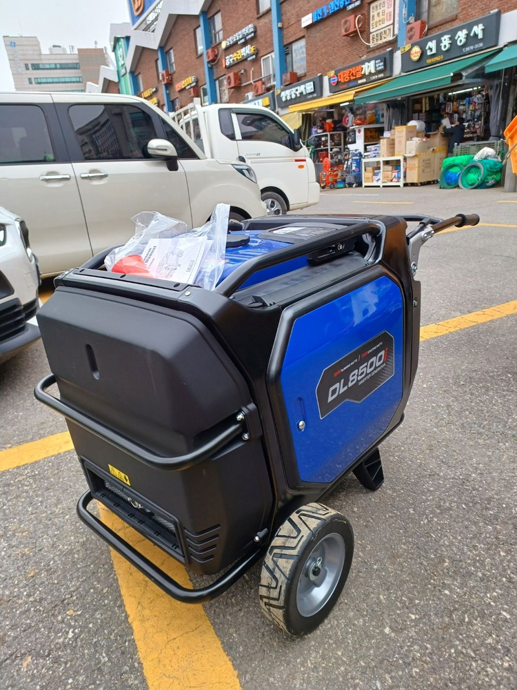 새상품 론신 무소음 8.5키로 산업용 비상용 고급 발전기 임대 판매--1