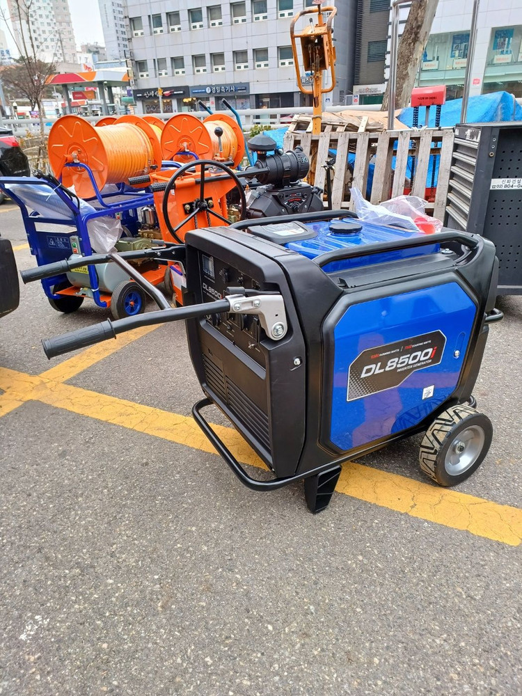 새상품 론신 무소음 8.5키로 산업용 비상용 고급 발전기 임대 판매--2