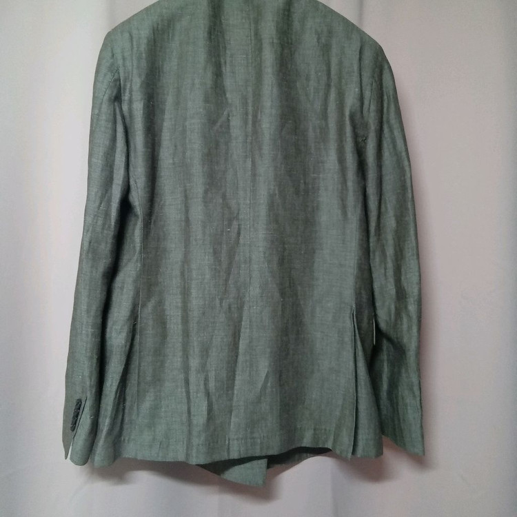 맨 온더 분 린넨 울ㅜ블레이저 자켓--4