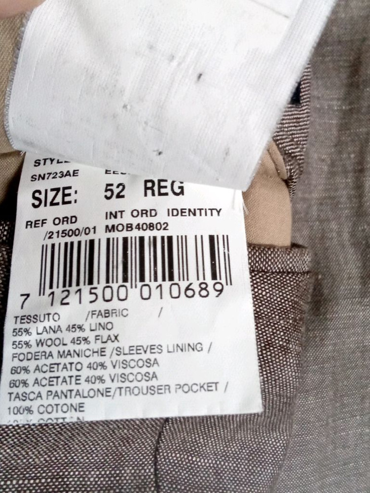 맨 온더 분 린넨 울ㅜ블레이저 자켓--8