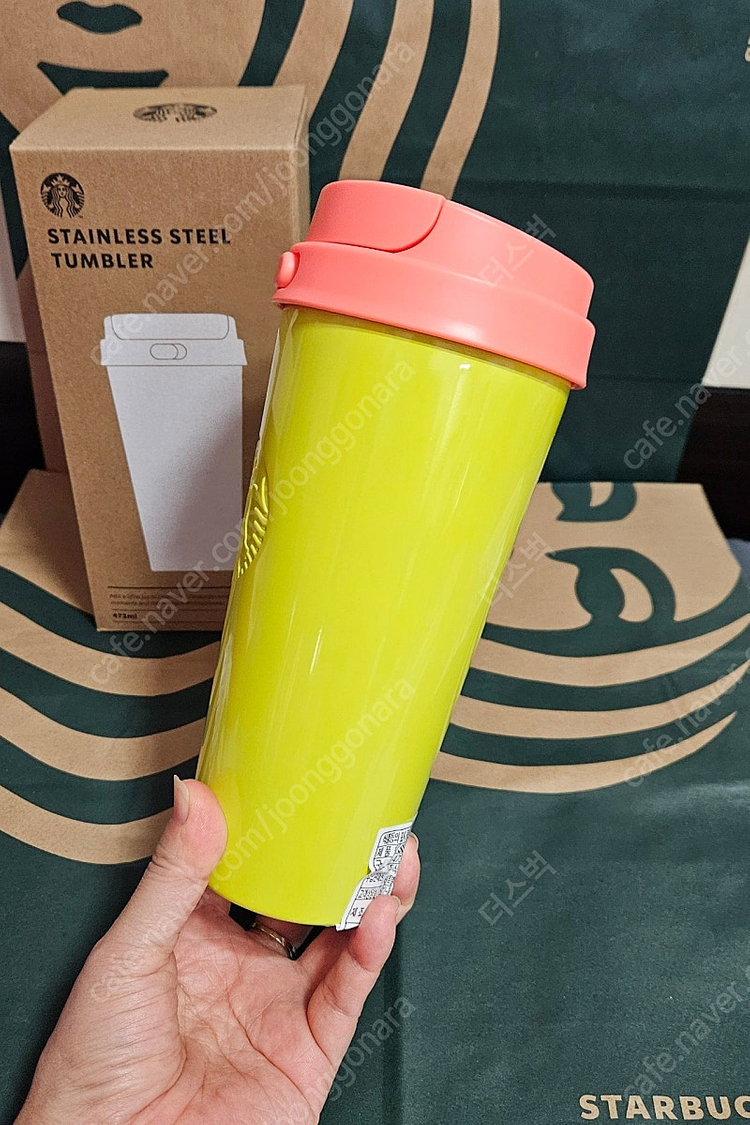 새상품S급]스타벅스 SS 액티브 파이크 텀블러 473ml 이미지