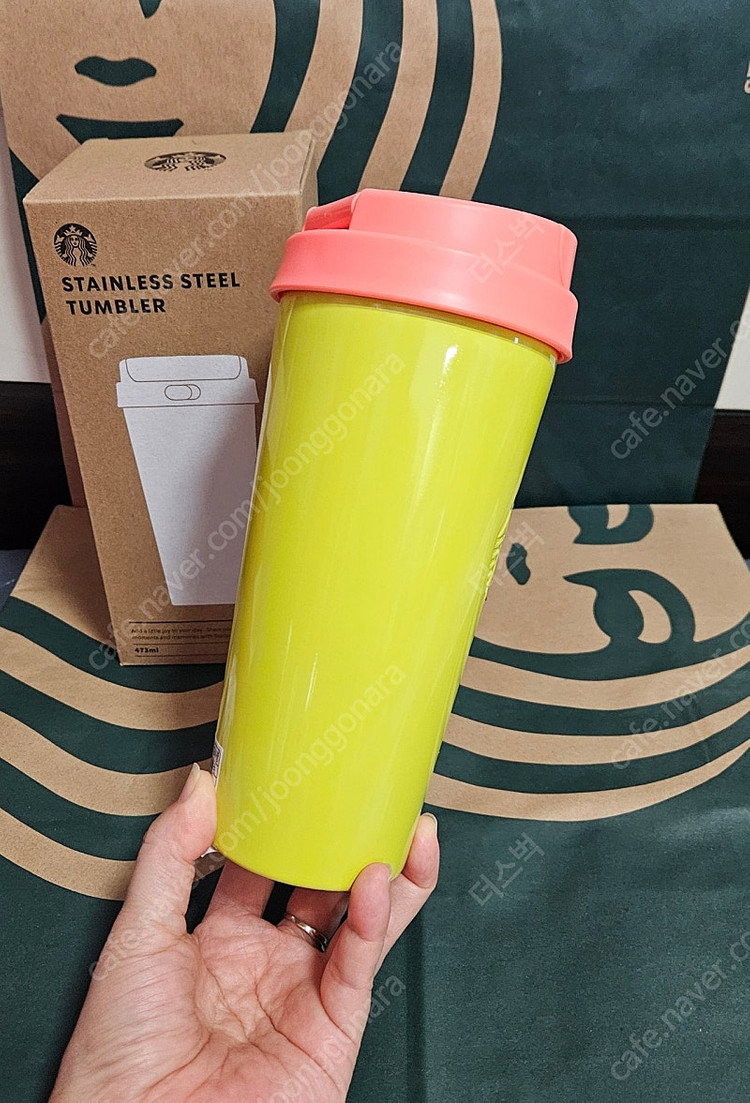 새상품S급]스타벅스 SS 액티브 파이크 텀블러 473ml 이미지