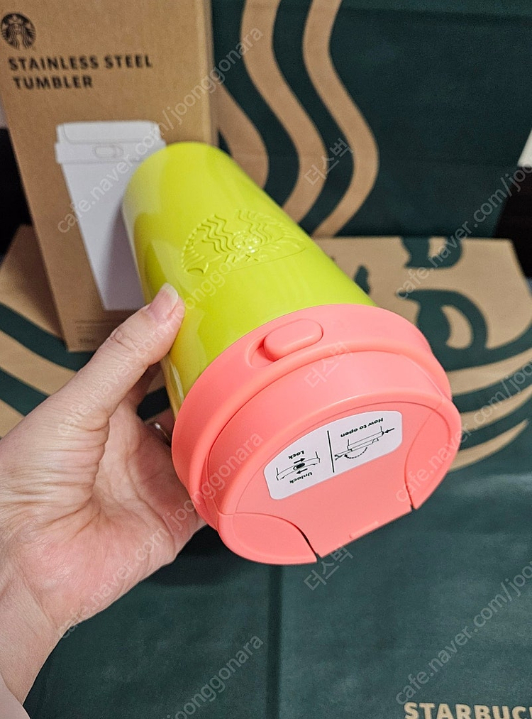 새상품S급]스타벅스 SS 액티브 파이크 텀블러 473ml 이미지