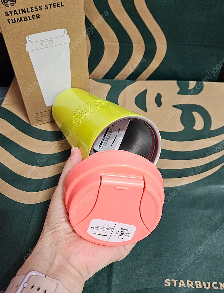 새상품S급]스타벅스 SS 액티브 파이크 텀블러 473ml 이미지