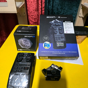 줌H6 ZOOM H6 먹방 디지털 레코더 세트