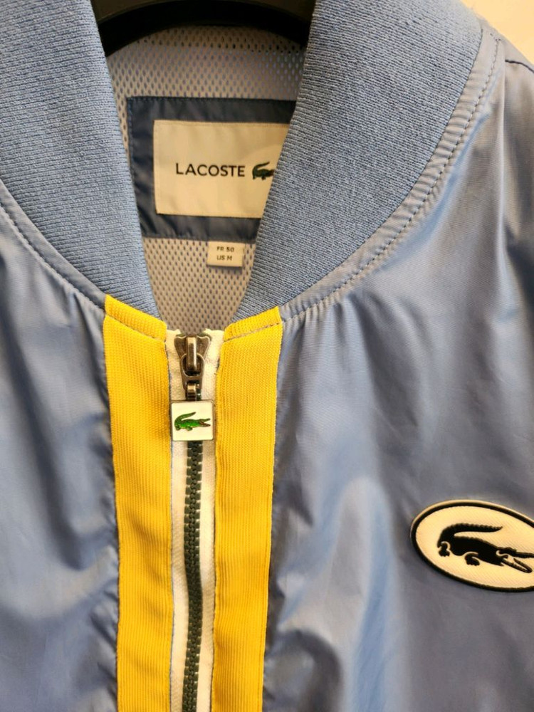 라코스테 헤리티지 봄버쟈켓M(최상급)--2