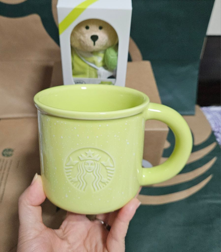 2종&택포]스타벅스 NCT 베어리스타 인형 키링+머그 355ml 세트--4