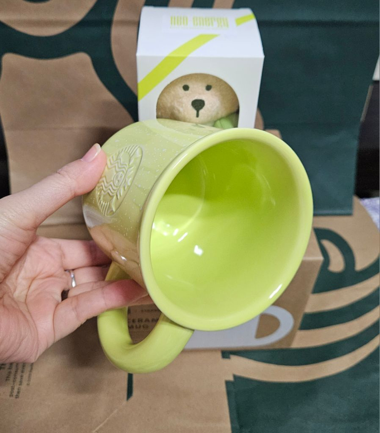 2종&택포]스타벅스 NCT 베어리스타 인형 키링+머그 355ml 세트--7