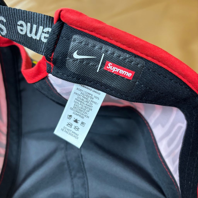 슈프림 나이키 에어맥스 러닝 캠프캡 모자--6