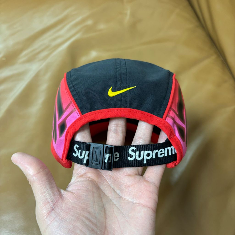 슈프림 나이키 에어맥스 러닝 캠프캡 모자--7