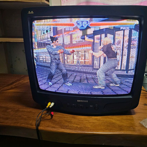 삼성 브라운관 빈티지 TV
