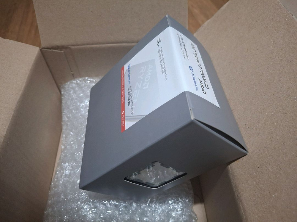 AMD 라이젠7 7800X3D 미개봉 새제품 국내정품(제이씨현)--1