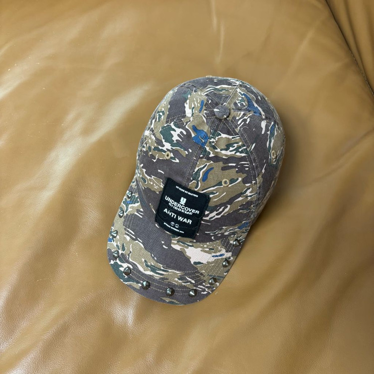 슈프림 언더커버 6패널 볼캡 모자 스터드 카모--5